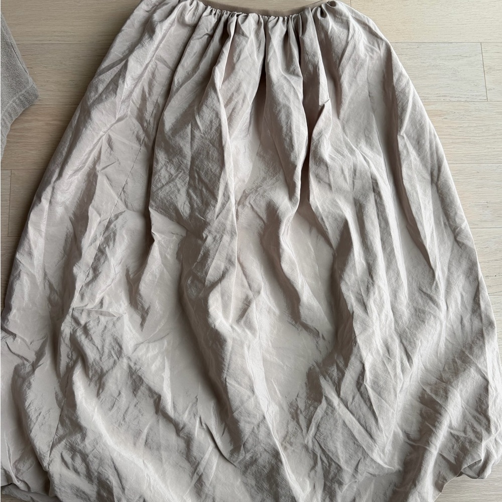 ASOS Cream balloon Skirt